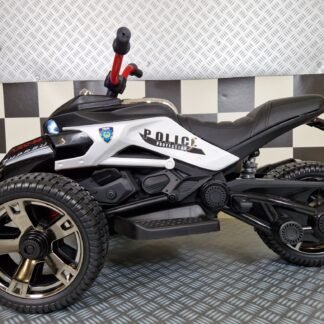MOTO INFANTIL SPYDER POLICÍA 12 VOLTIOS DE 3 RUEDAS -  INDA348-c4k0003P